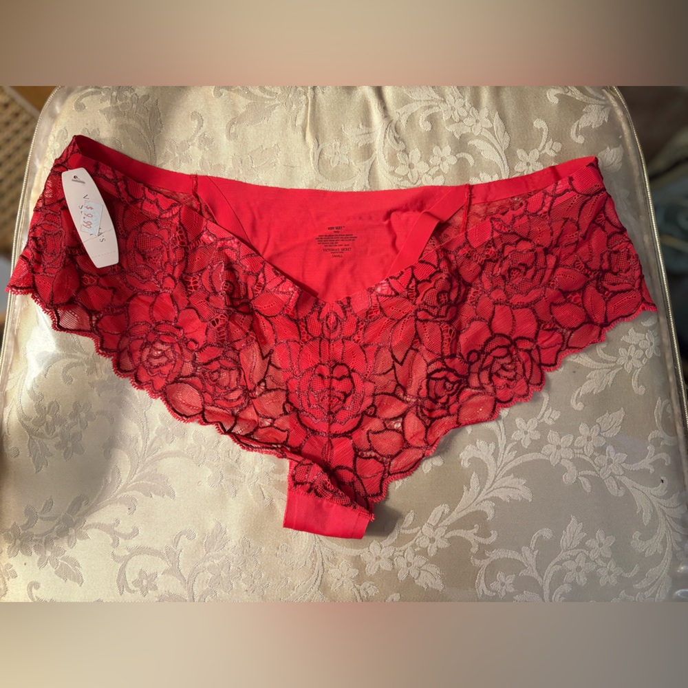 Victoria's Secret Red Lace Panties